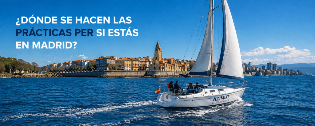 foto de barco haciendo prácticas del PER