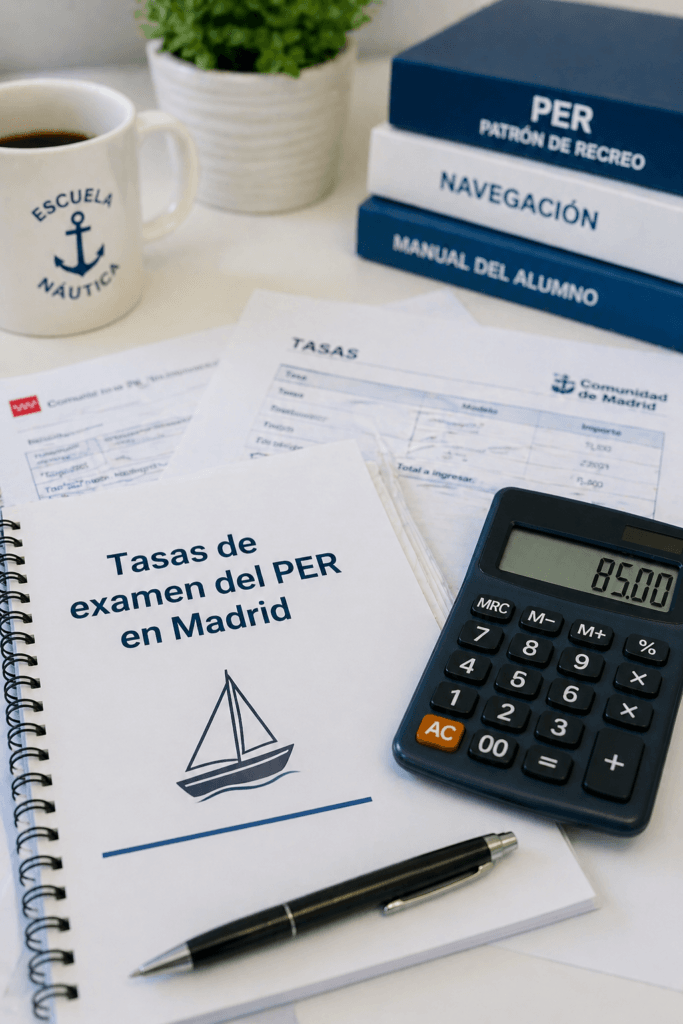tasas de examen PER Madrid